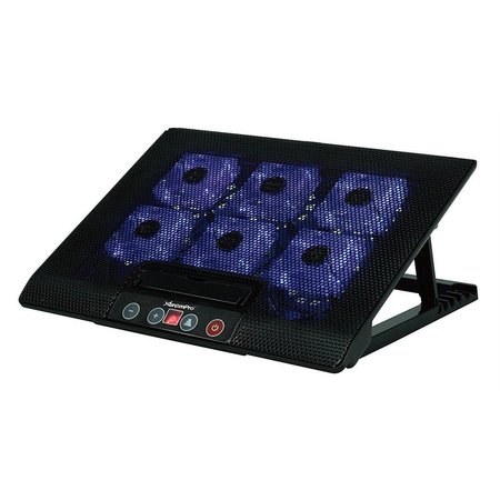 GCIG Xtrempro Metal Mesh Laptop Cooler Pad, 6 Fans Controllable To Run 2,  11150